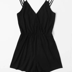 SHEIN plus size black romper